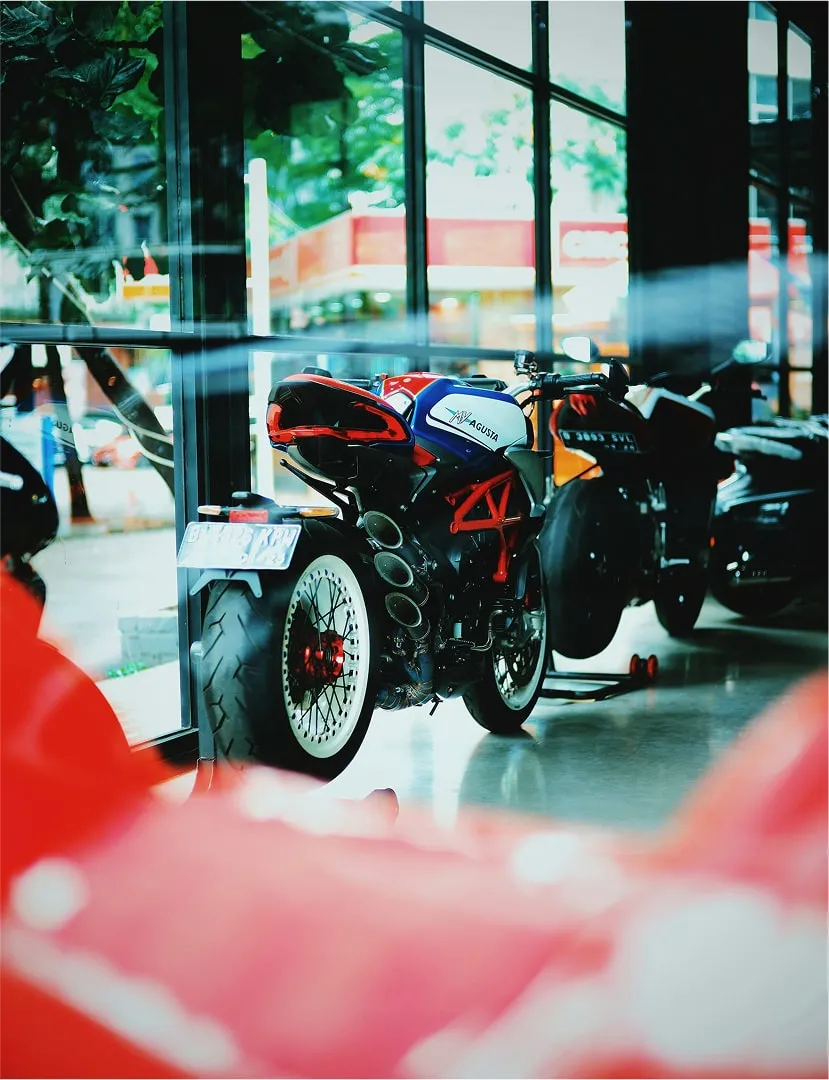 MV Agusta In Shop